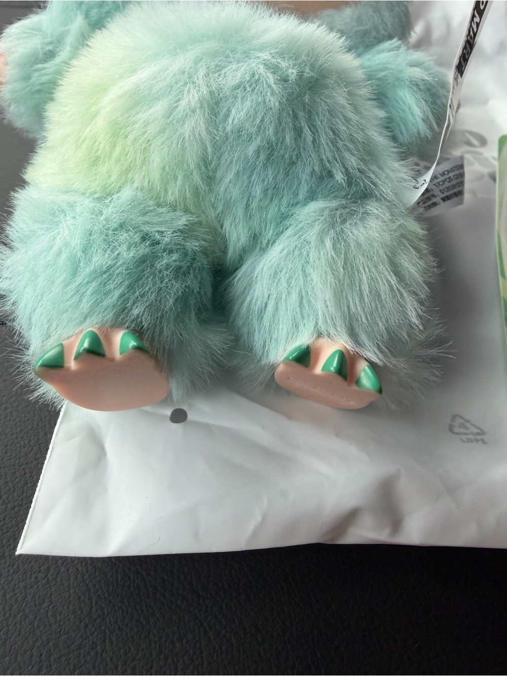 Labubu authentic from pop mart Serenity Mint Green Plush Monster Figurine - Picture 4 of 8
